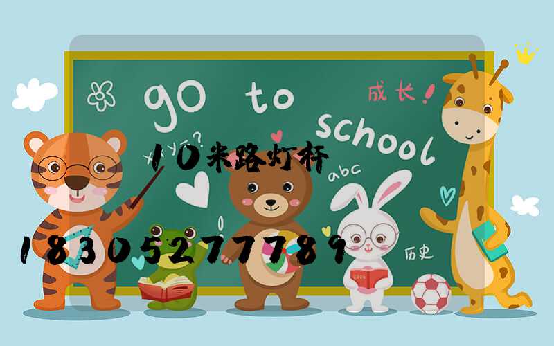 10米路灯杆