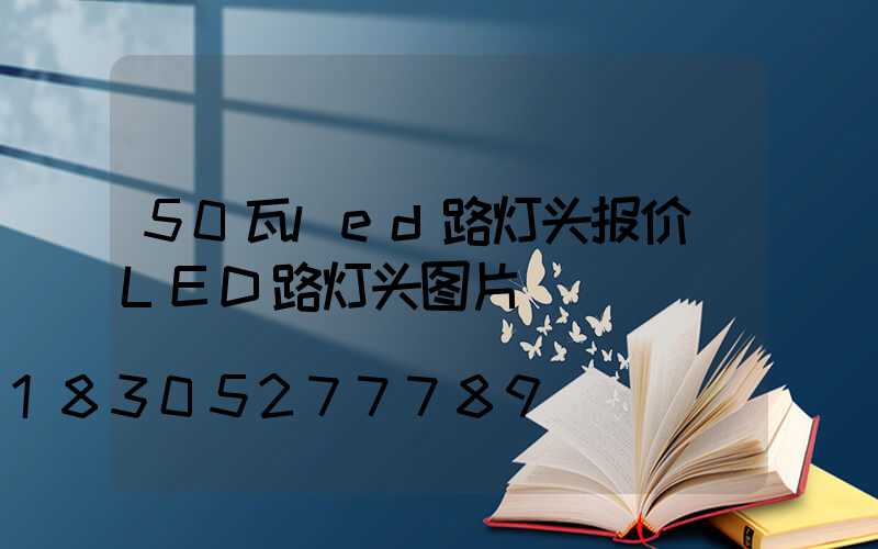 50瓦led路灯头报价(LED路灯头图片)