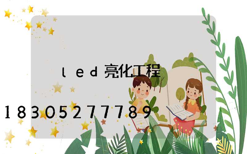 led亮化工程