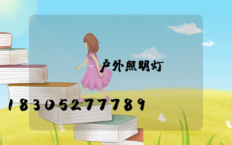 led户外照明灯
