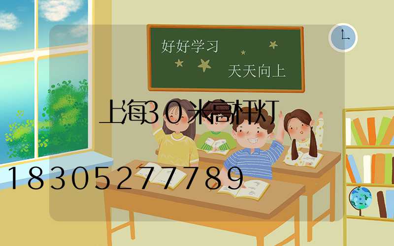 上海30米高杆灯