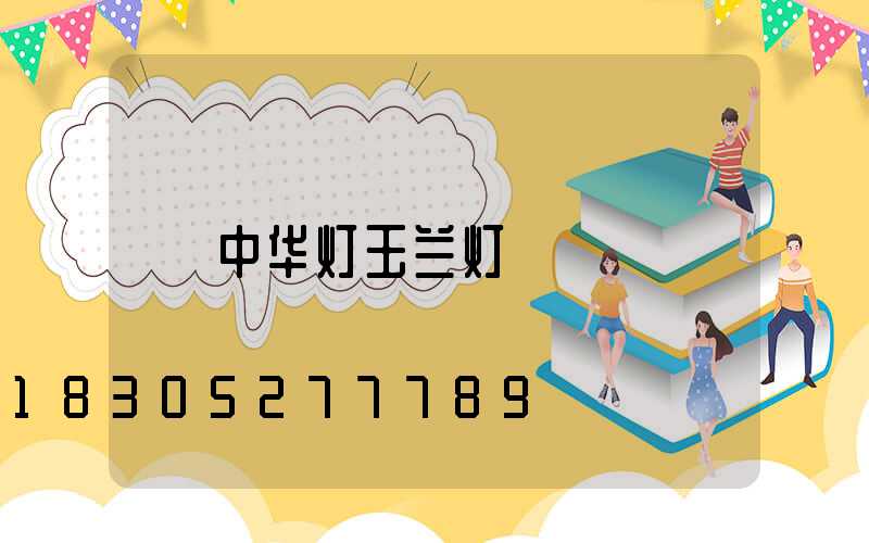 中华灯玉兰灯