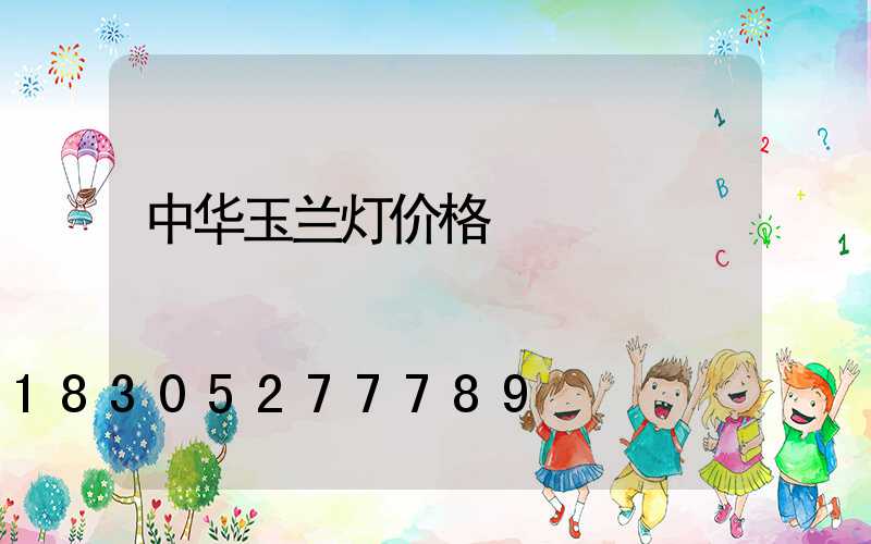 中华玉兰灯价格