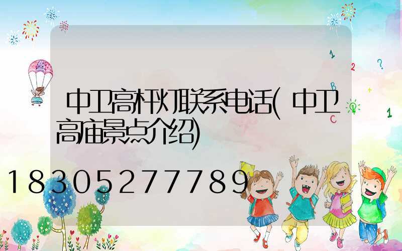 中卫高杆灯联系电话(中卫高庙景点介绍)