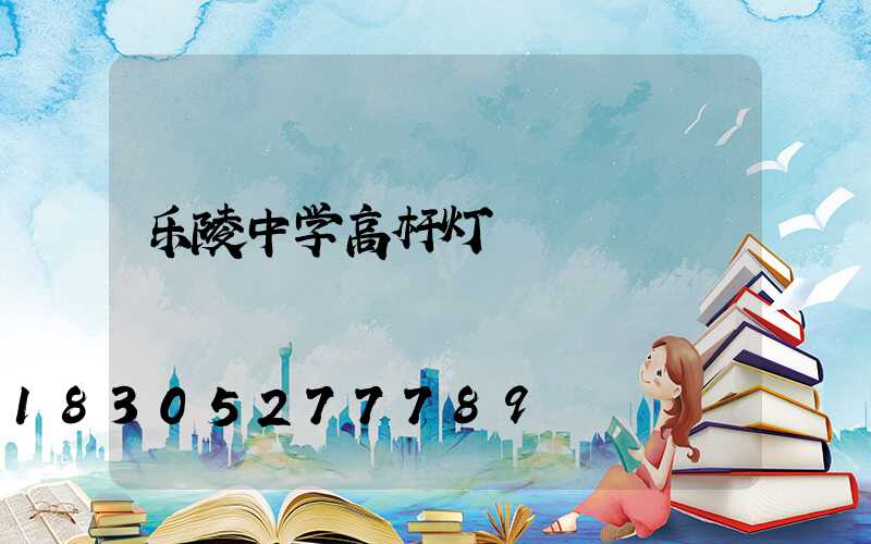 乐陵中学高杆灯