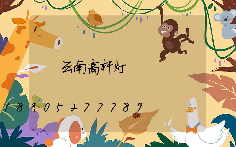 云南高杆灯