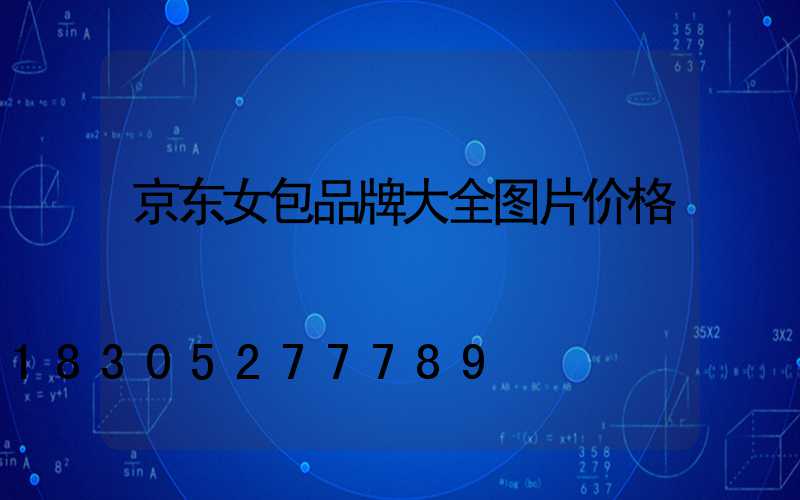 京东女包品牌大全图片价格