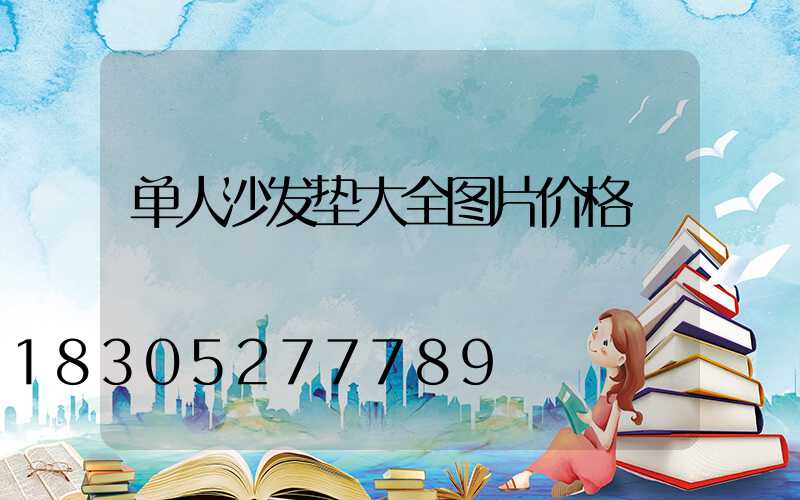 单人沙发垫大全图片价格