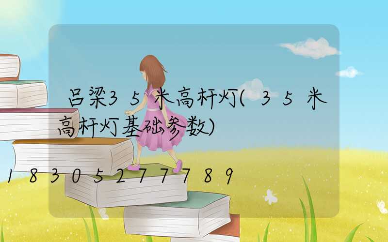 吕梁35米高杆灯(35米高杆灯基础参数)