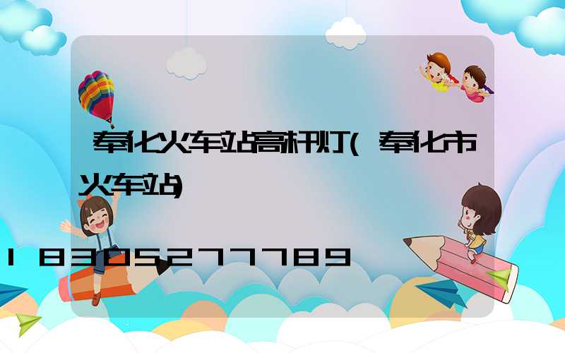 奉化火车站高杆灯(奉化市火车站)
