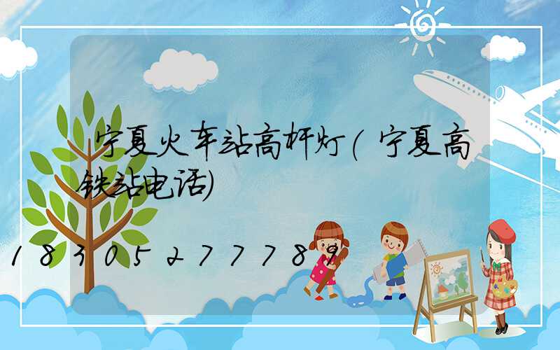 宁夏火车站高杆灯(宁夏高铁站电话)