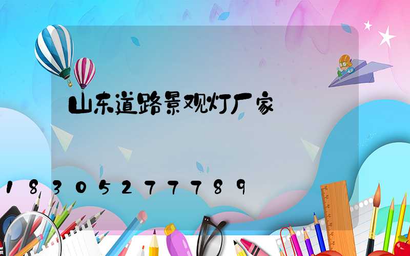 山东道路景观灯厂家