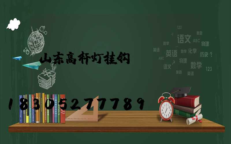山东高杆灯挂钩