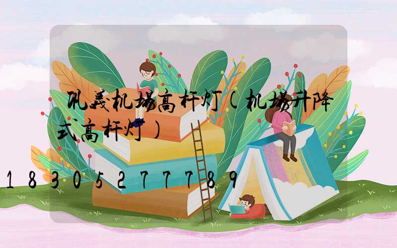 巩义机场高杆灯(机场升降式高杆灯)