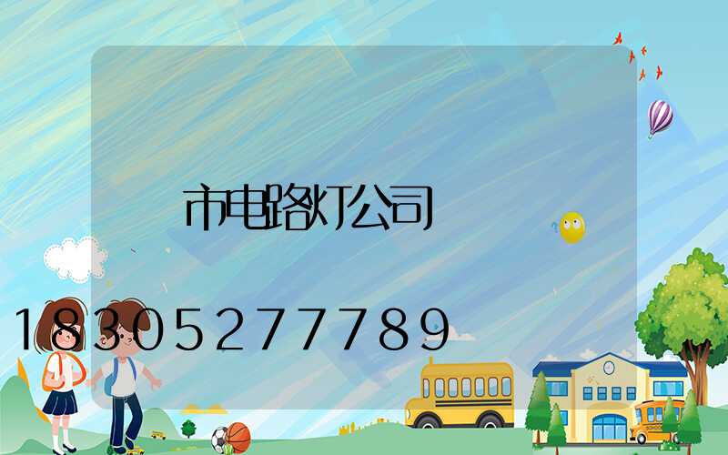 市电路灯公司