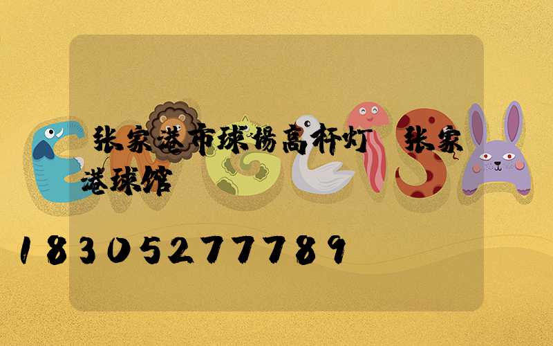 张家港市球场高杆灯(张家港球馆)