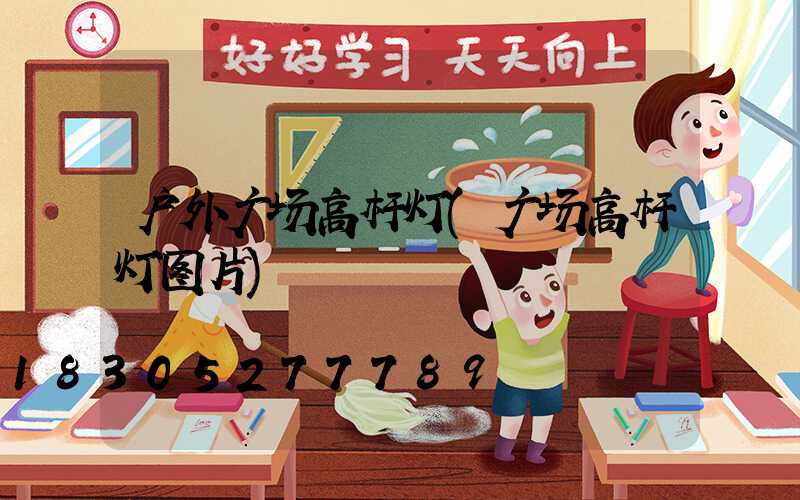 户外广场高杆灯(广场高杆灯图片)