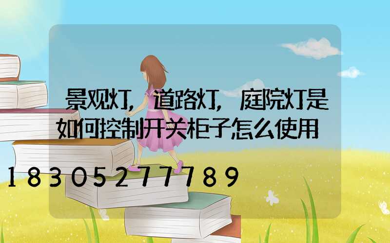 景观灯,道路灯,庭院灯是如何控制开关柜子怎么使用