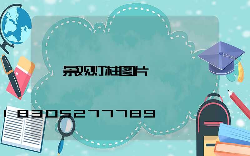 景观灯柱图片