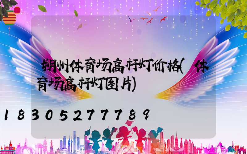 朔州体育场高杆灯价格(体育场高杆灯图片)