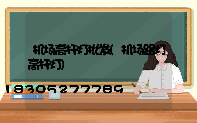 机场高杆灯批发(机场路灯高杆灯)