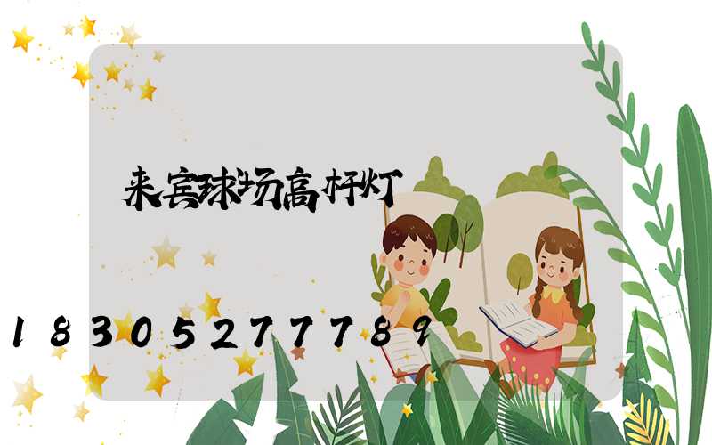 来宾球场高杆灯