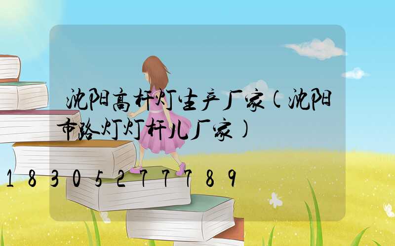 沈阳高杆灯生产厂家(沈阳市路灯灯杆儿厂家)