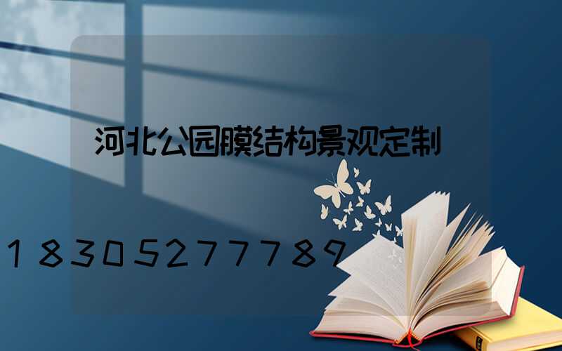 河北公园膜结构景观定制