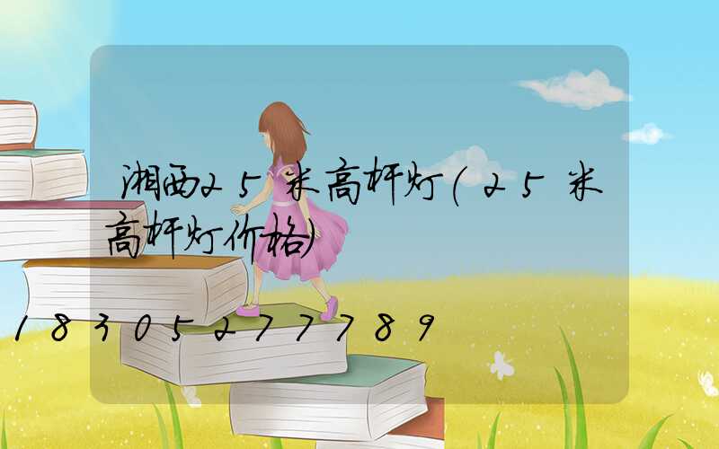 湘西25米高杆灯(25米高杆灯价格)