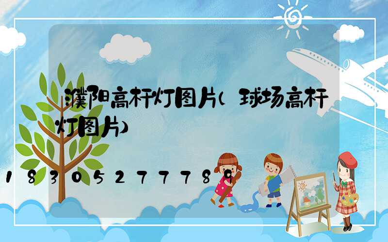 濮阳高杆灯图片(球场高杆灯图片)
