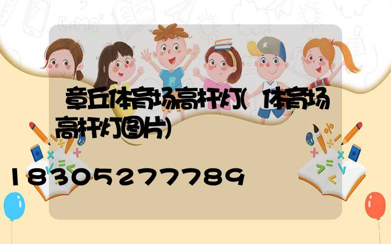 章丘体育场高杆灯(体育场高杆灯图片)