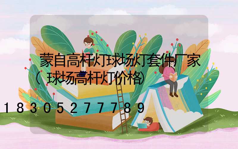 蒙自高杆灯球场灯套件厂家(球场高杆灯价格)