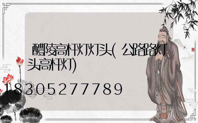 醴陵高杆灯灯头(公路路灯头高杆灯)