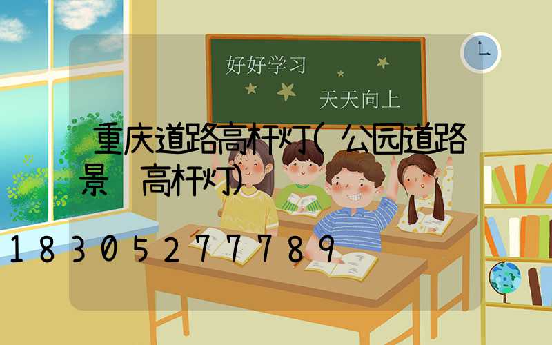 重庆道路高杆灯(公园道路景观高杆灯)