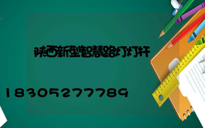 陕西新型智慧路灯灯杆