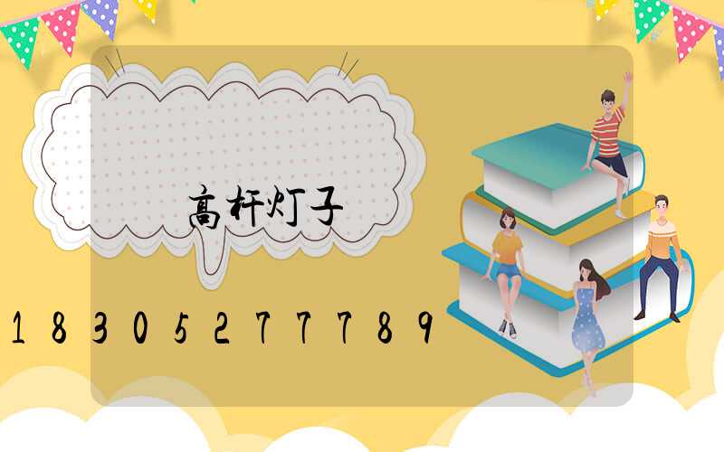 高杆灯子