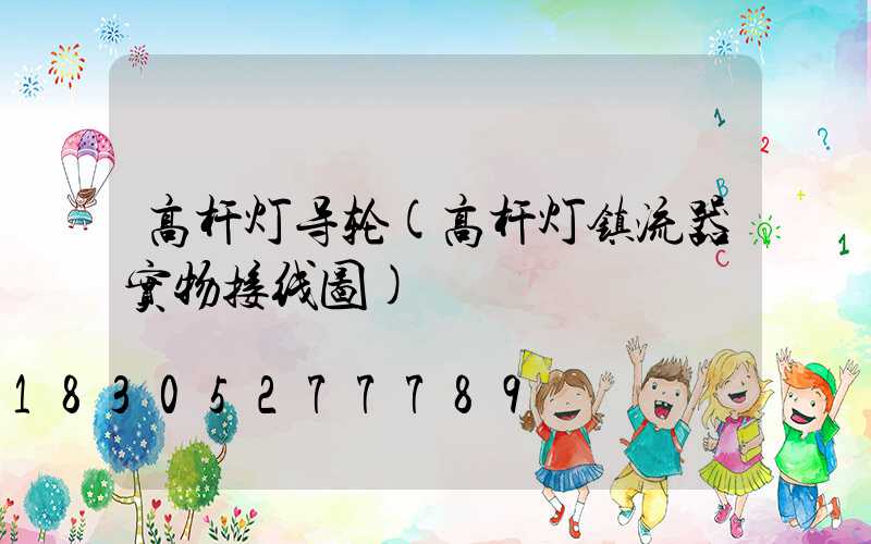 高杆灯导轮(高杆灯镇流器实物接线图)
