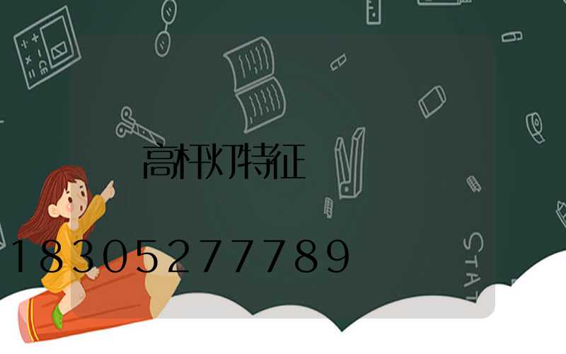高杆灯特征